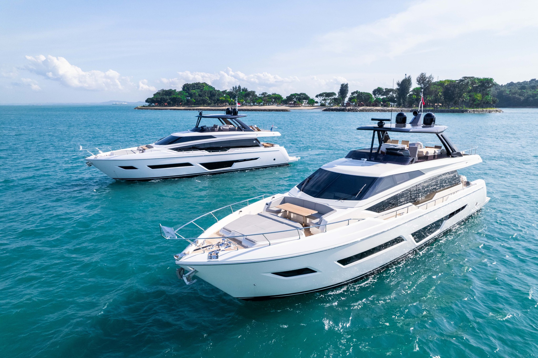 Hong Seh Yachting to display Ferretti Yachts Asian Premiere’s at the Singapore Yachting Festival
